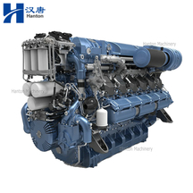 Serie Weichai Baudouin motor 12M26.3 para propulsión principal marina
