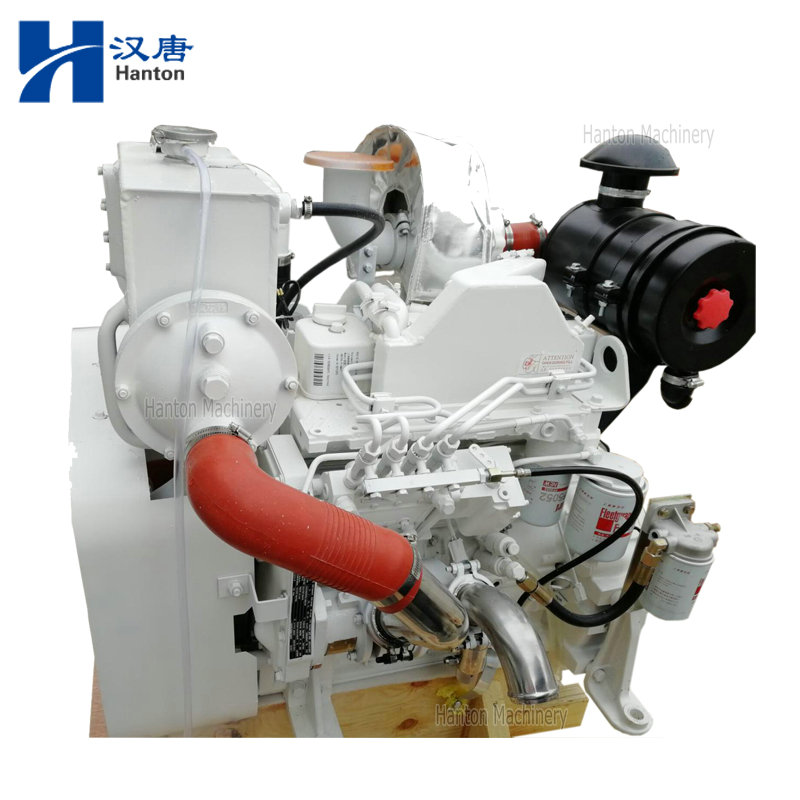 Motor diesel Cummins 4BTA3.9-GM para grupo electrógeno marino
